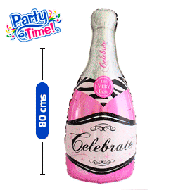globo foil champange rosa