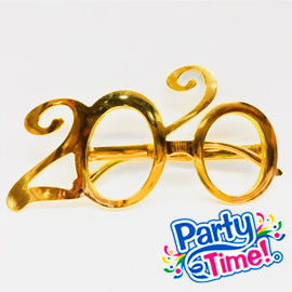 18 Piezas Gafas de Feliz Año Nuevo Diadema Dorada de Feliz Año Nuevo Gafas 2021 Brillantes Accesorios de Fotos para Fiesta de Año Nuevo 2021 Celebración de Fiesta 2021 