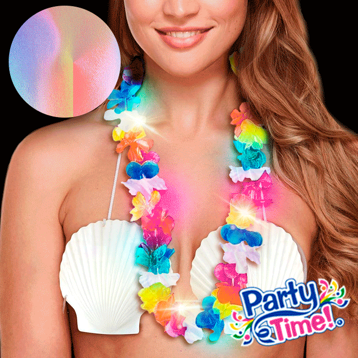 Collar tornasolado iridiscente