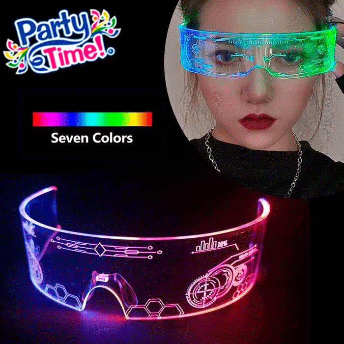 Lentes fututistas de luces led